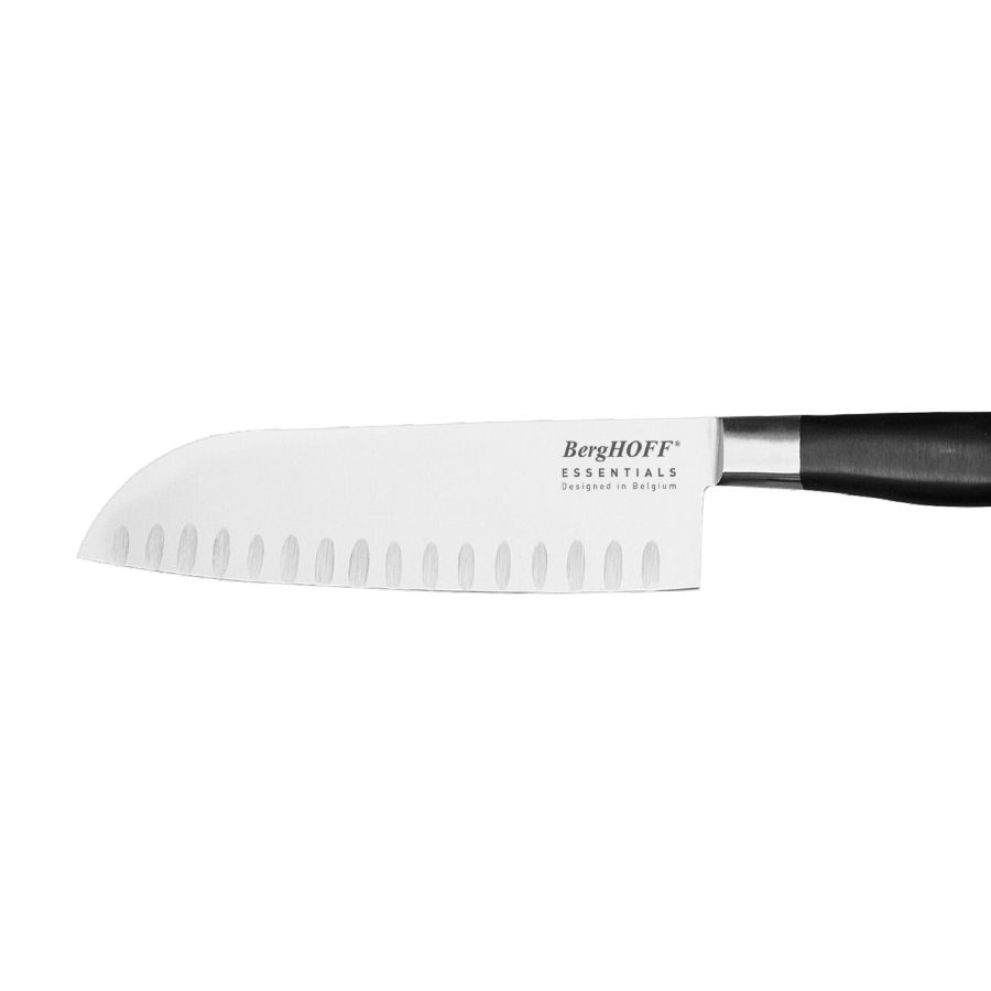 มีดซันโตกุสแตนเลสสตีล BergHOFF รุ่น Essential-  Icon คมดีเยี่ยม 18 ซม.  สีเงิน 1399692_3